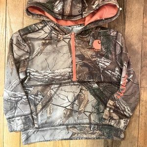 Carhartt Hoodie Size 4T camouflage